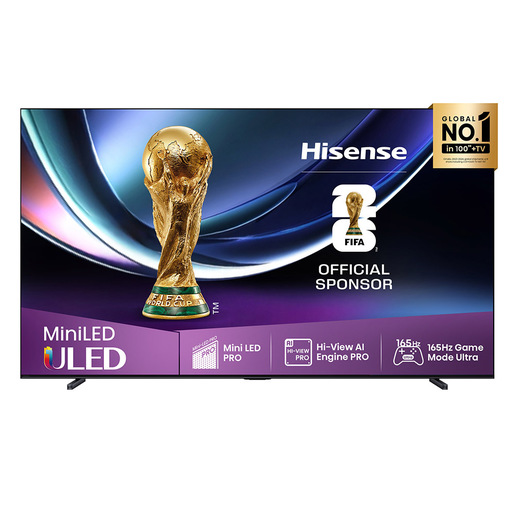 Image of Hisense 100U7Q PRO 2,54 m (100'') 4K Ultra HD Smart TV Wi-Fi Nero