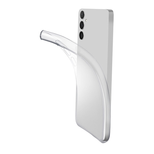 Image of Cellularline Fine - Galaxy A36/A56 Cover in gomma morbida ultra sottile e trasparente