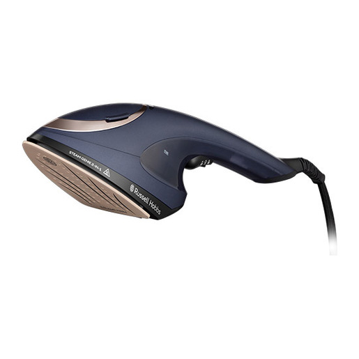 Image of Russell Hobbs 28370-56 stiratrice a vapore Vapore per indumenti portatile 0,15 L 1700 W Blu, Oro