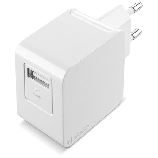 Image of Cellularline USB Charger Kit 12W - Lightning - iPhone, iPad, iPod