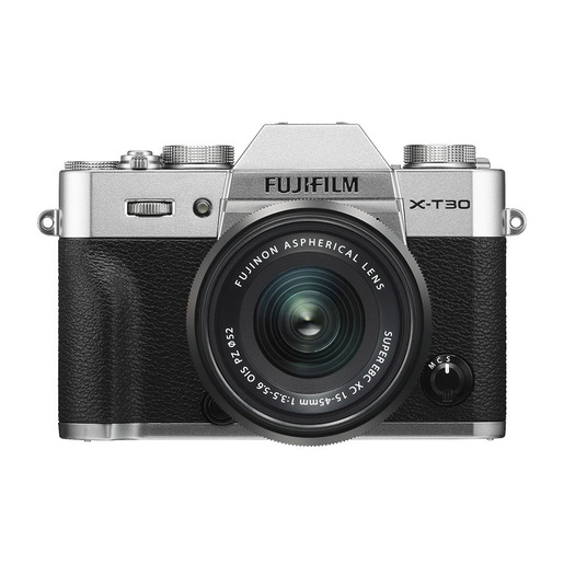 Image of Fujifilm X -T30 II + 15-45mm Corpo MILC 26,1 MP X-Trans CMOS 4 9600 x 2160 Pixel Argento, Nero
