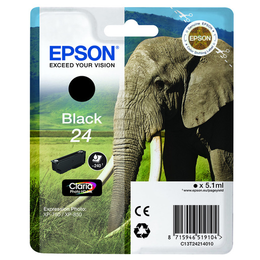 Image of Epson Elephant Cartuccia Nero