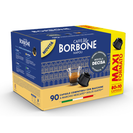 Image of Caffè Borbone DGBREDDECISA90N capsula e cialda da caffè Capsule caffè 90 pz