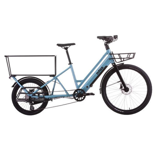 Image of Nilox 30NXEBCLTV1 bicicletta elettrica Blu Alluminio 69,8 cm (27.5'') 2
