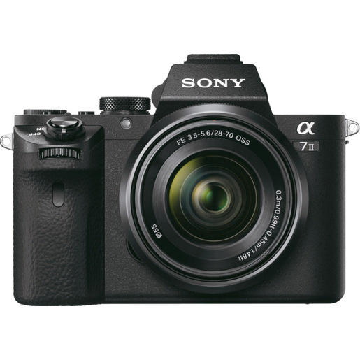 Image of        Sony ? Alpha 7 II, fotocamera mirrorless con obiettivo 28-70mm, attacc