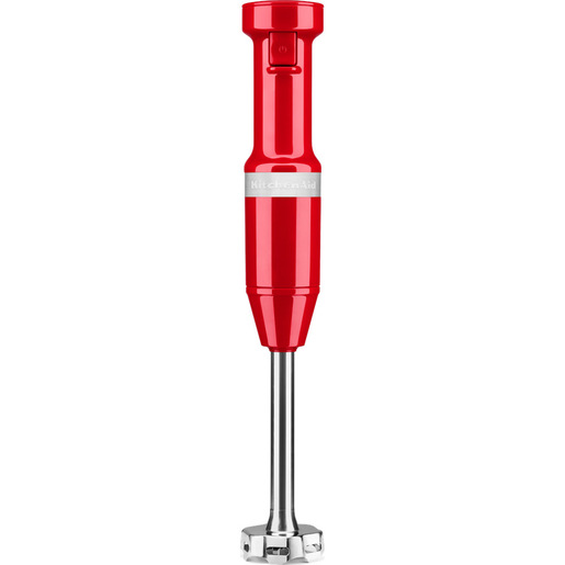 KitchenAid 5KHBV83EER Frullatore ad immersione 180 W Rosso, Acciaio inox