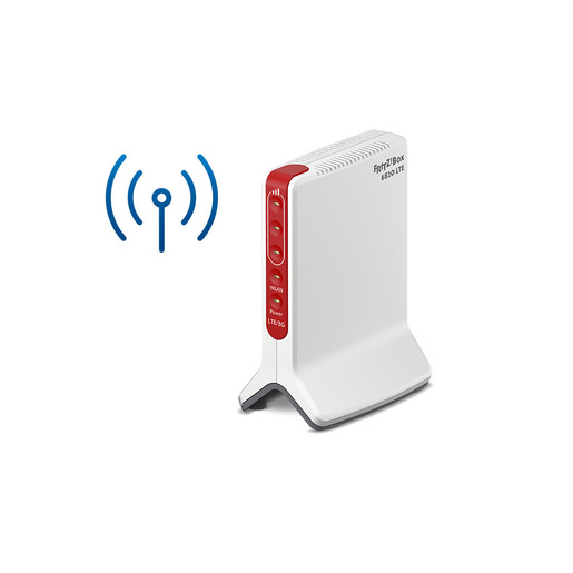 Image of Box FRITZ! 6820 LTE (v3) INT router wireless Gigabit Ethernet Banda singola (2.4 GHz) 4G Rosso, Bianco