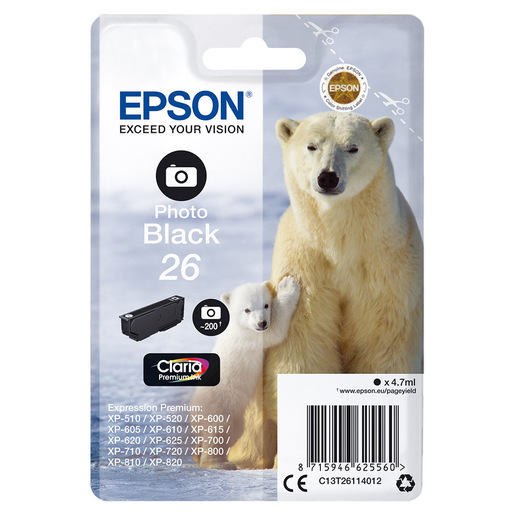 Image of        Epson Polar bear Cartuccia Nero foto