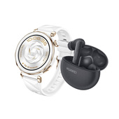 SMARTWATCH HUAWEI WATCH GT5 PRO 42mm+fb5i, White-image