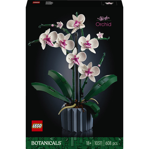 Image of LEGO Botanicals 10311 Orchidea, Set per Adulti da Collezione, Hobby Creativi, Modellino da Costruire con Fiori Finti e Vaso