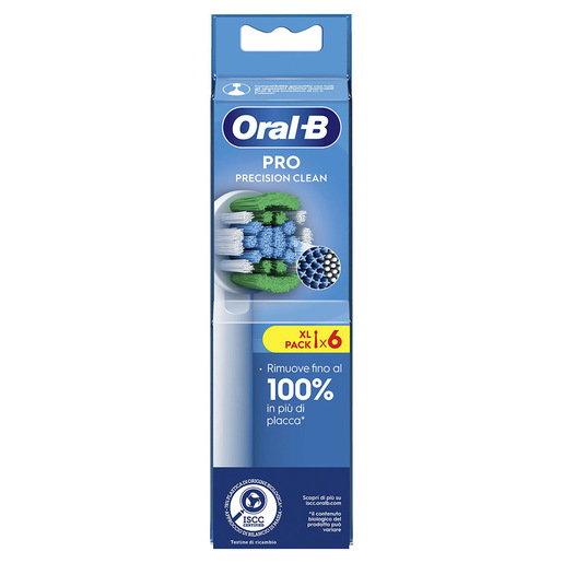 Image of Oral-B Testine Di Ricambio Pro Precision Clean, 6 Testine