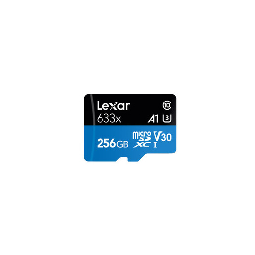 Image of Lexar 633x 256 GB MicroSDXC UHS-I Classe 10