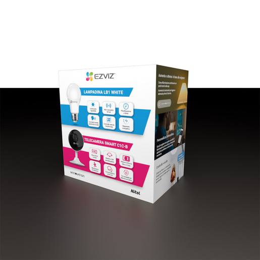 kit di sicurezza domestica intelligente EZVIZ