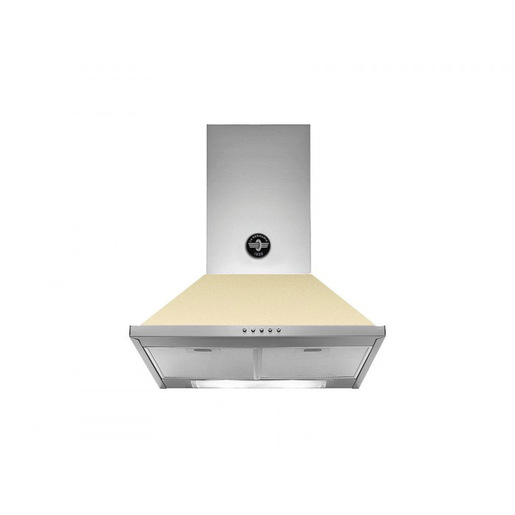 Image of Bertazzoni La Germania KPL60PLAG1CRA cappa aspirante Cappa aspirante a parete Crema 600 m³/h