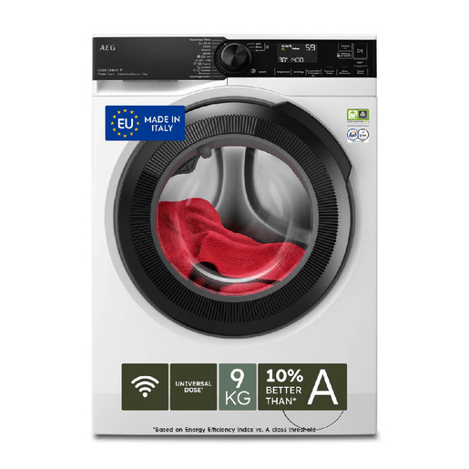 AEG LR8H94CBY Lavatrice Carica Frontale 9 KG 1400 Giri/min Classe A (Bianco)