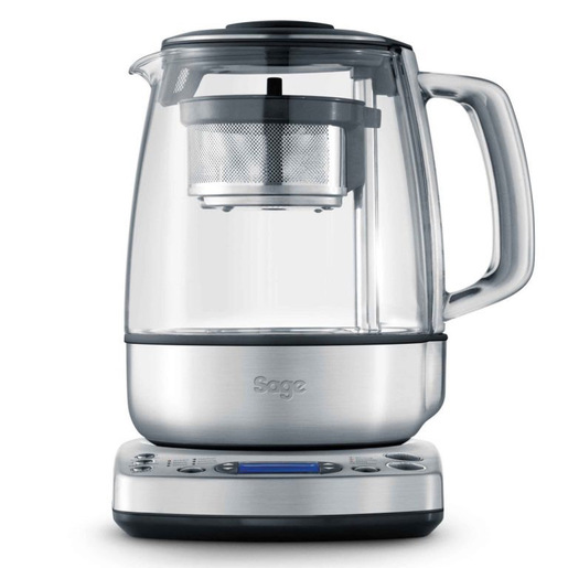 Image of Sage the Tea Maker teiera in vetro per la preparazione del tè 1,5 L Argento