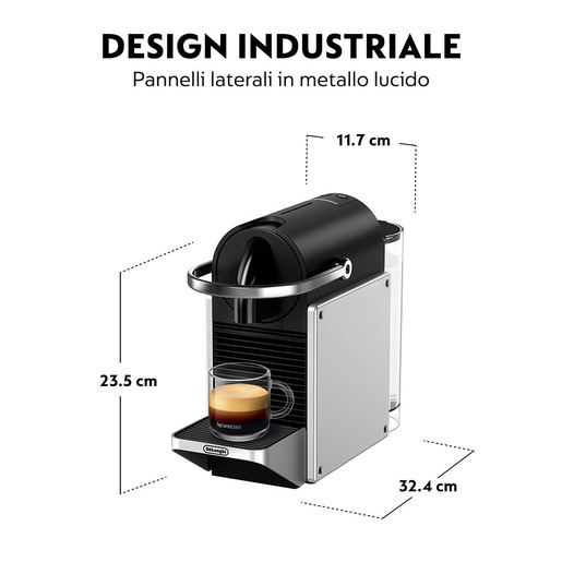 Image of De’Longhi Pixie EN127.S Automatica Macchina per caffè a capsule 1 L