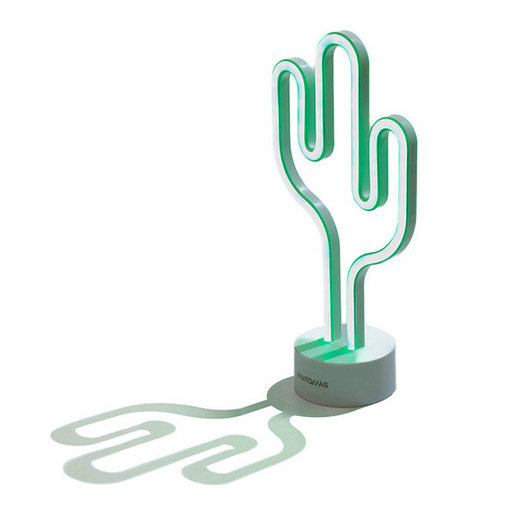 Image of Muitomas NEONTCACTUS lampada da tavolo Lampadina/e non sostituibile/i Neon Bianco