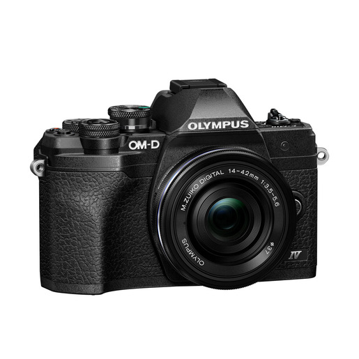 Image of Olympus OM-D E?M10 Mark IV + ED 14-42mm F3.5-5.6 EZ 4/3'' MILC 20,3 MP Live MOS 5184 x 3888 Pixel Nero