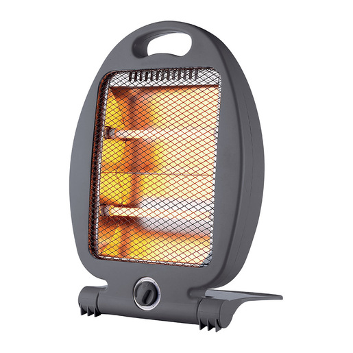 Image of Electroline QHE806 stufetta elettrica Interno Grigio 800 W Riscaldatore di ambienti elettrico al quarzo