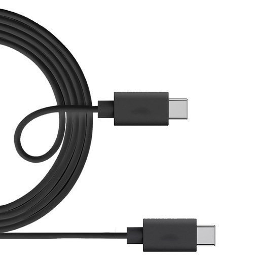 Image of        Electroline ELTCTC1MB cavo USB 1 m USB C Nero