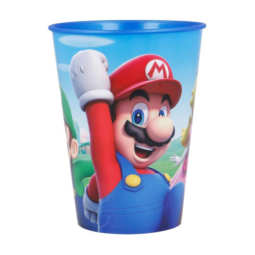 Image of Stor Bicchiere Super Mario Multicolore 1 pz