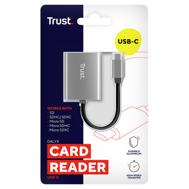 Yunseity Lettore Di Schede XQD E SD USB-C 3.0 – Adattatore Doppio Slot Per Fotografi, Plug And Play, 500 MB/s