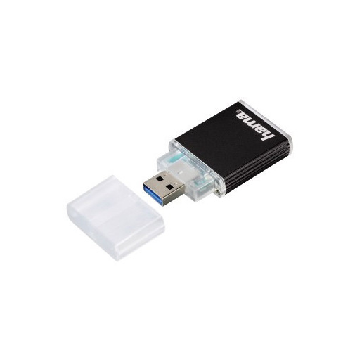 Hama lettore di memorie SD, USB 3.0 UHS II, antracite