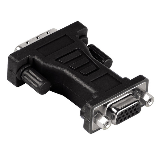 Image of Hama Adattatore DVI-I M/VGA HDD 15 pin F, 1 stella