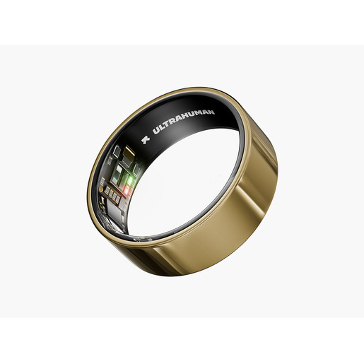 Image of Ultrahuman Ring AIR con activity tracker Oro taglia 14