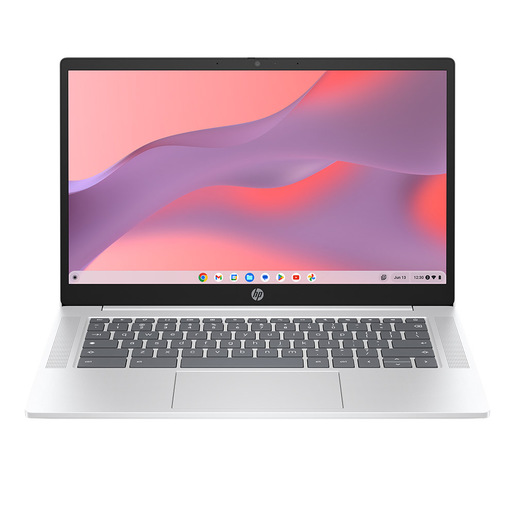 HP Chromebook 14a-nf0010nlx Intel® N N100 35,6 cm (14'') Full HD 8 GB LPDDR5-SDRAM Wi-Fi 6E (802.11ax) ChromeOS Argento