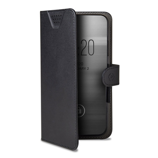 Image of Celly Wally One custodia per cellulare 17 cm (6.7'') Custodia a borsellino Nero