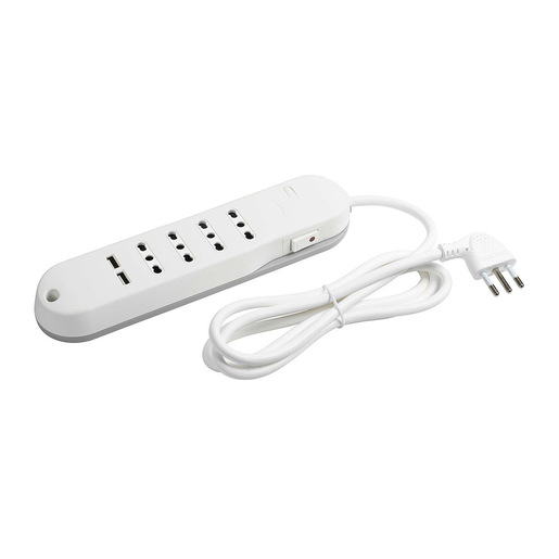 Image of bticino Slim prolunghe e multiple 1,5 m 4 presa(e) AC Interno Bianco