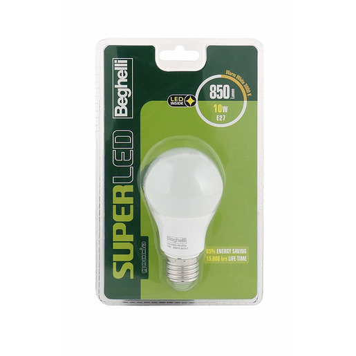 Image of Beghelli 56880BL energy-saving lamp 10 W E27 A+