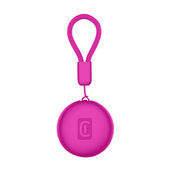 Cellularline Tracy Tag - Trova Oggetti Compatibile Con Apple Ios Find Me - Compatibile Con Accessori Airtag - Batteria Sostituibile (Durata 1 Anno) - Resistente A Polvere Ed Acqua - Rosa