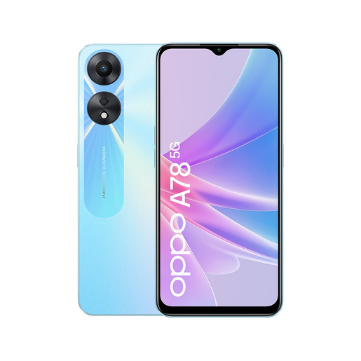 Image of OPPO A78 5G Smartphone AI Doppia fotocamera 50+2MP, display 6.56'' LCD