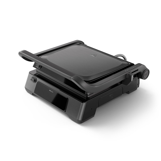 Image of Philips 7000 series Grill elettrico bistecchiera, 2200W, Apertura 180°, Piastre rimovibili, Termometro cottura HD6307/70
