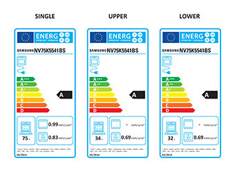 Samsung NV75K5541BS forno Forno elettrico 75 L 1600 W Nero, Acciaio  inossidabile A | Forni da incasso in offerta su Unieuro