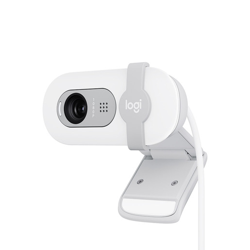Image of Logitech Brio 100 webcam 2 MP 1920 x 1080 Pixel USB Bianco