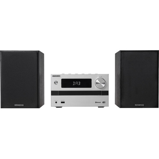 Image of Kenwood M-720DAB set audio da casa Microsistema audio per la casa 25 W Nero, Argento cod015
