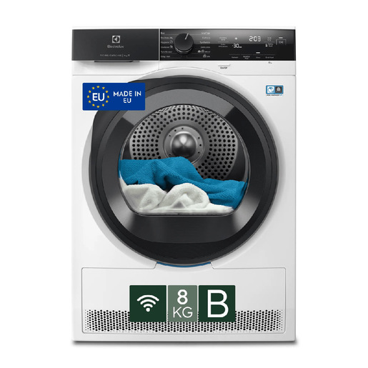 Electrolux Asciugatrice 8 Kg Classe B EW7H48GY MADE IN EUROPE