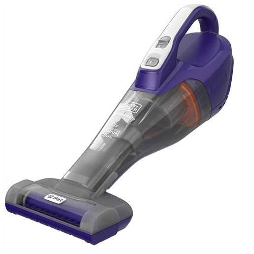 Image of        Black & Decker DVB315JP aspirapolvere senza filo Viola Senza sacchetto