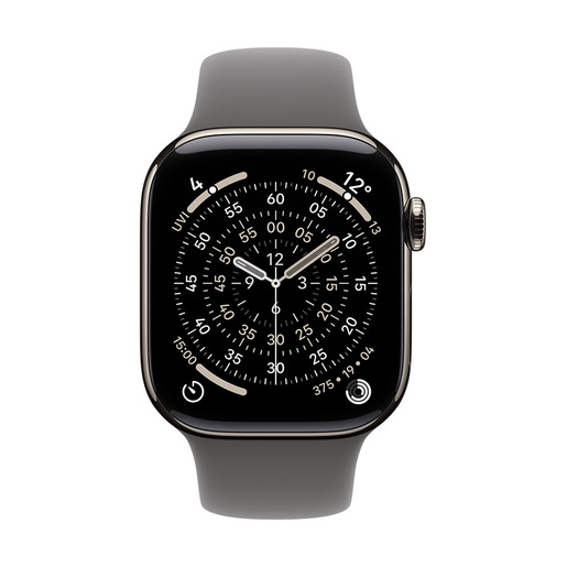 Image of Apple Cinturino Sport grigio pietra (42 mm) - M/L