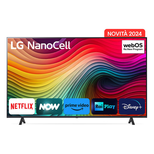 Image of LG NanoCell AI 55'' Serie NANO82 55NANO82T6B, TV 4K, 3 HDMI, SMART TV 2024