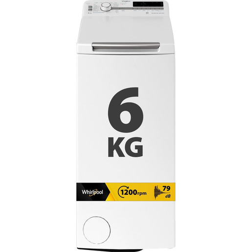 Image of Whirlpool Lavatrice a libera installazione - TDLR P66 BS IT