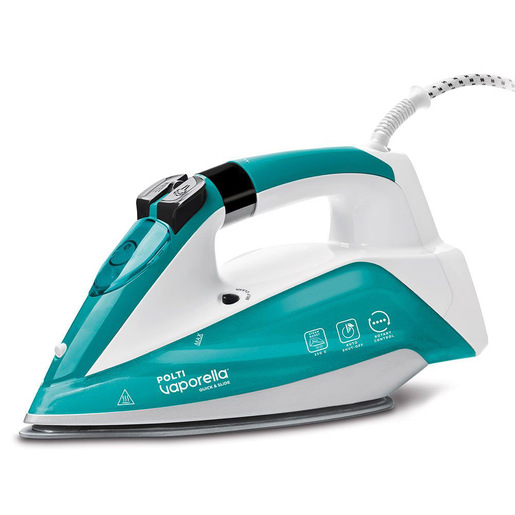 Image of Polti Vaporella Quick & Slide QS210 Ferro a vapore Alluminio 2400 W Verde, Bianco