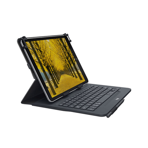 Image of Logitech Universal Folio Cover iPad o Tablet con Tastiera Bluetooth Wi