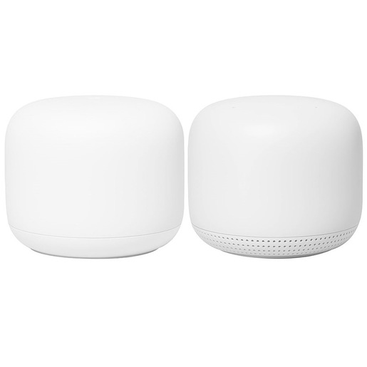 Image of        Google Nest Wifi, Router and Point 2-pack router wireless Gigabit Ethe