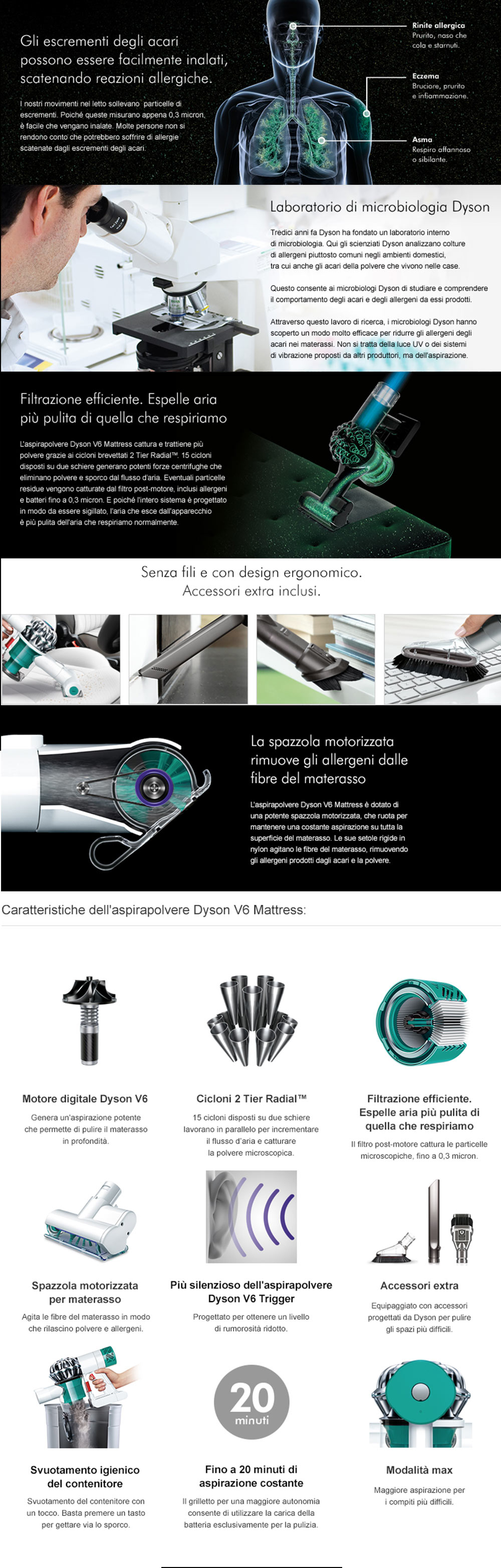 Dyson V6 Mattress