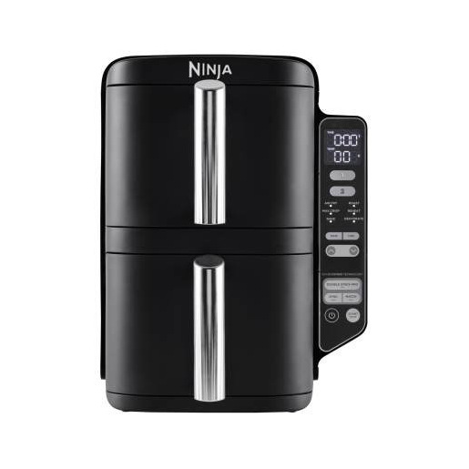 Image of Ninja SL300EU friggitrice Doppia 7,6 L Indipendente 2470 W Friggitrice a basso contenuto di grassi Nero